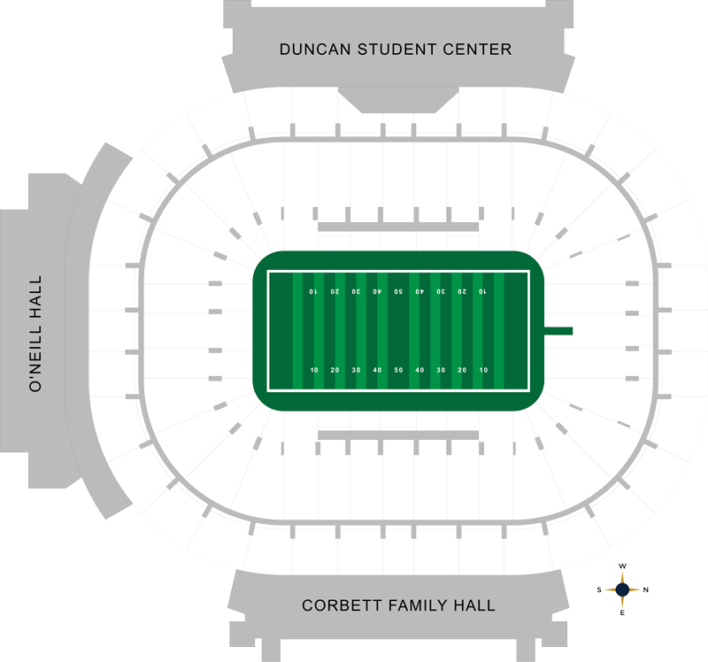 Notre Dame Football Stadium Seating Chart – Two Birds Home